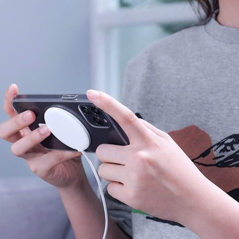 Etui do MagSafe Alogy Ultra Slim Mag do ładowarek Qi do iPhone 11 Pro Przezroczyste