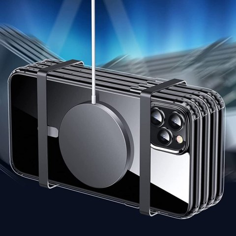 Etui do MagSafe Alogy Ultra Slim Mag do ładowarek Qi do iPhone 11 Pro Przezroczyste