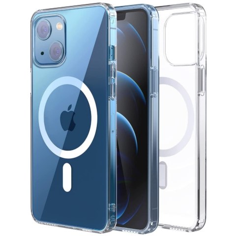 Etui do MagSafe Alogy Ultra Slim Mag do ładowarek Qi do iPhone 13 Mini Przezroczyste