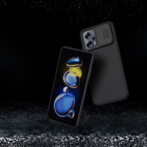 Etui futerał Nillkin CamShield case do Xiaomi Poco X4 GT/ Redmi Note 11T Pro/ 11T Pro Plus 5G Black