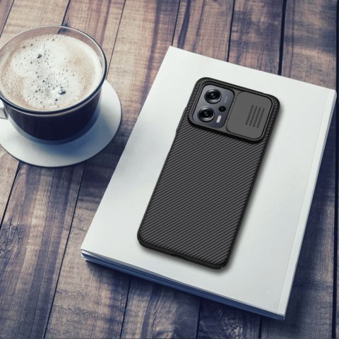 Etui futerał Nillkin CamShield case do Xiaomi Poco X4 GT/ Redmi Note 11T Pro/ 11T Pro Plus 5G Black