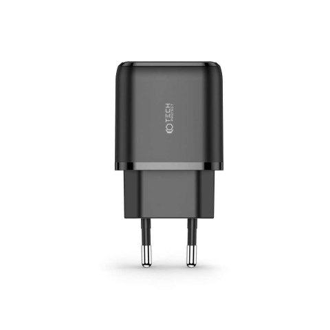Ładowarka sieciowa C20W 2-Port USB-C - USB PD20W/QC3.0 Black