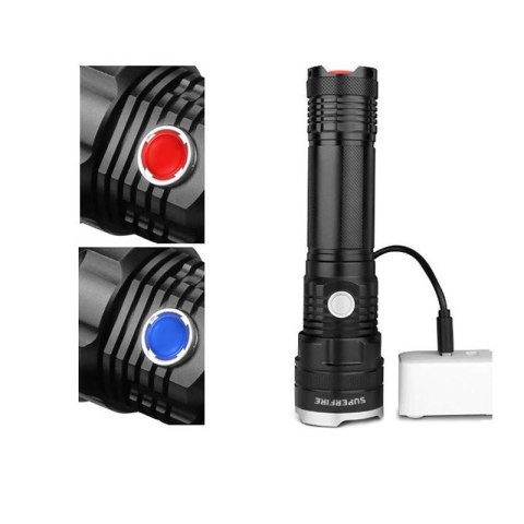 Latarka Superfire X17, 1100lm, USB