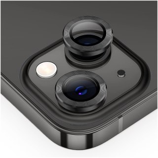 Nakładki ochronne Alogy Metal Lens szkło na obiektyw do Apple iPhone 13/ 13 Mini Black