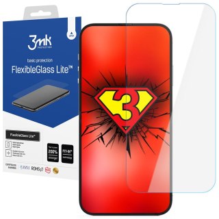 Niepękające szkło hybrydowe 3mk Flexible Glass Lite do Apple iPhone 14 Plus/ 14 Pro Max