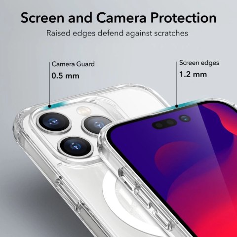 Etui ESR CH HaloLock MagSafe do Apple iPhone 14 Pro Clear