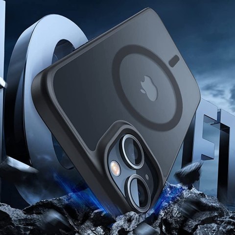 Etui Magmat MagSafe do Apple iPhone 14 Plus Matte Black