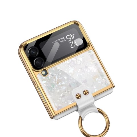 Etui Mood Ring do Samsung Galaxy Z Flip 4 Pink/Gold