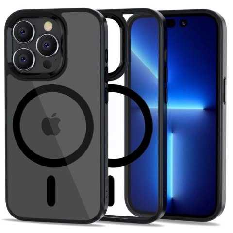 Etui ochronne Magmat MagSafe obudowa na telefon do Apple iPhone 14 Pro Black/Clear