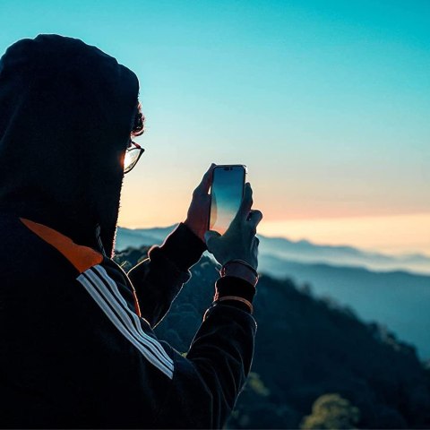 2x Szkło hartowane Spigen ALM Glass FC do Apple iPhone 14 Pro Max Black