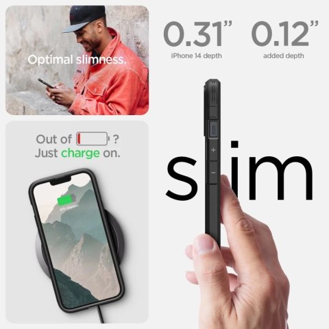 Etui Spigen Tough Armor Mag MagSafe do Apple iPhone 14 Black