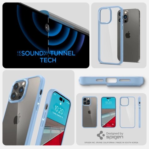 Etui obudowa case Spigen Ultra Hybrid do Apple iPhone 14 Pro Max Sierra Blue