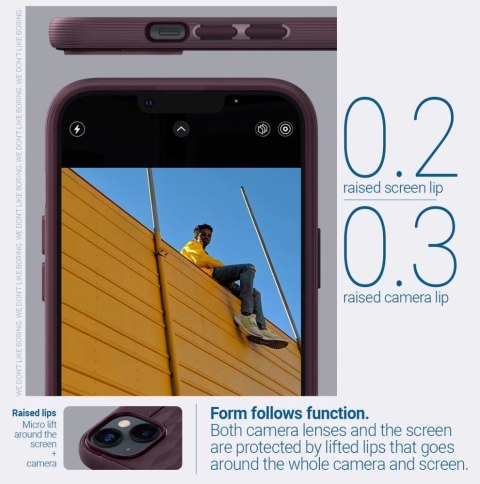 Etui Caseology Parallax Mag MagSafe do Apple iPhone 14 Plus Burgundy