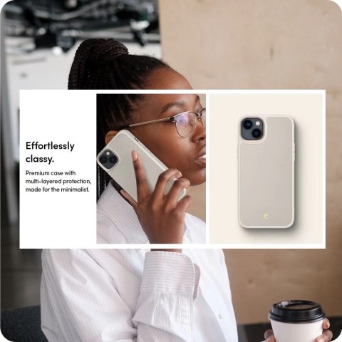 Etui Spigen Cyrill Kajuk Mag MagSafe do Apple iPhone 14 Cream