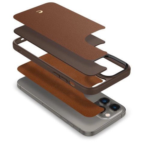 Etui Spigen Cyrill Kajuk Mag MagSafe do Apple iPhone 14 Pro Max Saddle Brown