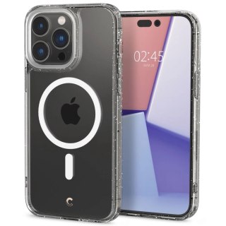 Etui Spigen Cyrill Shine Mag MagSafe do Apple iPhone 14 Pro Glitter Clear
