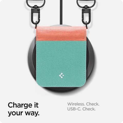 Etui case Spigen Compoty do Samsung Galaxy Z Flip 4 Cotton Candy