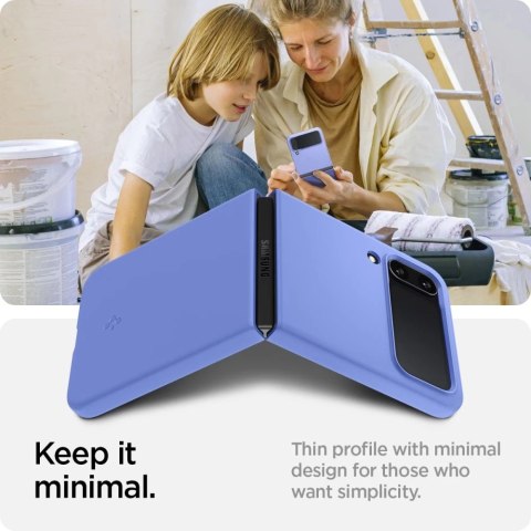 Etui obudowa Spigen AirSkin do Samsung Galaxy Z Flip 4 Cornflower blue