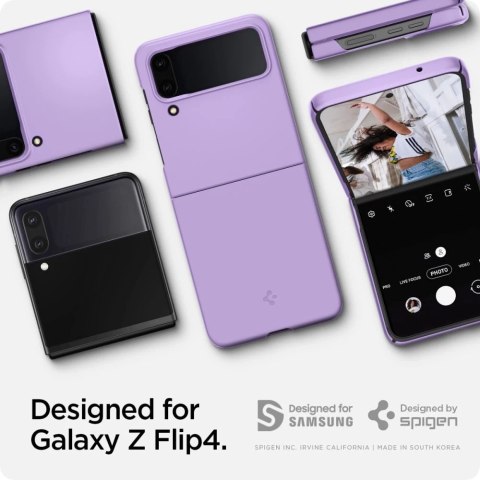 Etui obudowa Spigen AirSkin do Samsung Galaxy Z Flip 4 Rose Purple