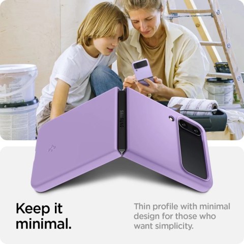 Etui obudowa Spigen AirSkin do Samsung Galaxy Z Flip 4 Rose Purple