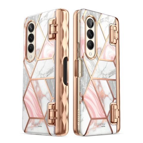Etui obudowa Supcase Cosmo Pen do Samsung Galaxy Z Fold 4 Marble