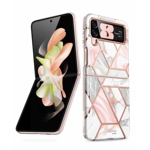 Etui obudowa Supcase Cosmo do Samsung Galaxy Z Flip 4 Marble