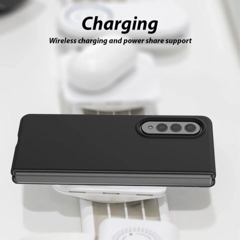 Etui obudowa Whitestone Contrast do Samsung Galaxy Z Fold 4 Matte Black