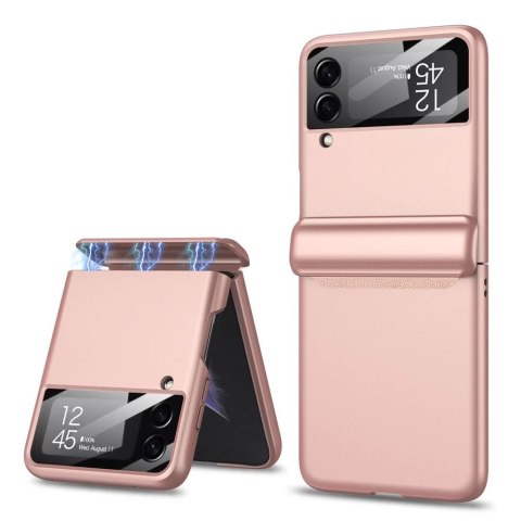 Etui obudowa case Icon do Samsung Galaxy Z Flip 4 Rose Gold