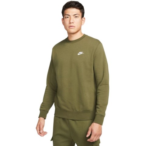 Bluza męska Nike Nsw Club Crw Ft khaki BV2666 326 Bluza męska Nike Nsw Club Crw Ft khaki BV2666 326