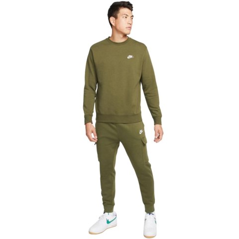 Bluza męska Nike Nsw Club Crw Ft khaki BV2666 326 Bluza męska Nike Nsw Club Crw Ft khaki BV2666 326