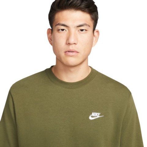 Bluza męska Nike Nsw Club Crw Ft khaki BV2666 326 Bluza męska Nike Nsw Club Crw Ft khaki BV2666 326