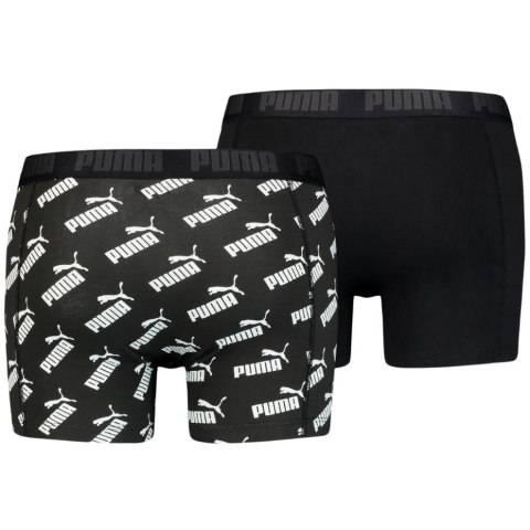 Bokserki męskie Puma Aop Boxer 2P czarne 935054 01 Bokserki męskie Puma Aop Boxer 2P czarne 935054 01