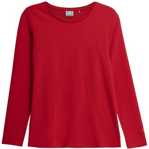 Koszulka damska Longsleeve 4F czerwona NOSH4 TSDL350 62S Koszulka damska Longsleeve 4F czerwona NOSH4 TSDL350 62S