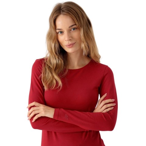 Koszulka damska Longsleeve 4F czerwona NOSH4 TSDL350 62S Koszulka damska Longsleeve 4F czerwona NOSH4 TSDL350 62S