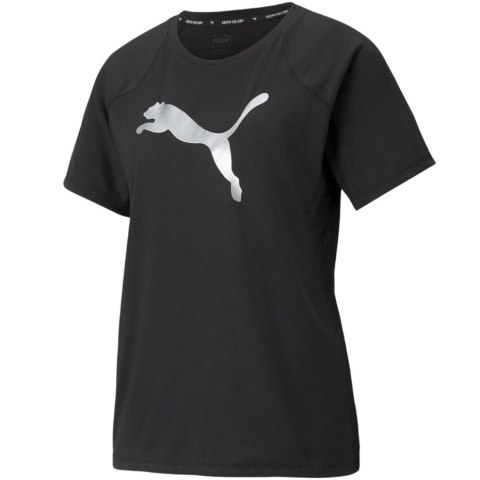 Koszulka damska Puma Evostripe Tee czarna 589143 01 Koszulka damska Puma Evostripe Tee czarna 589143 01