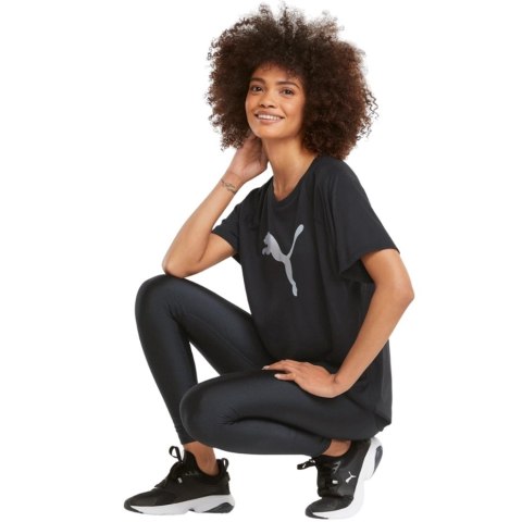 Koszulka damska Puma Evostripe Tee czarna 589143 01 Koszulka damska Puma Evostripe Tee czarna 589143 01