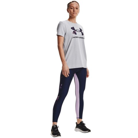 Koszulka damska Under Armour Live Sportstyle Graphic Ssc szara 1356305 017 Koszulka damska Under Armour Live Sportstyle Graphic Ssc szara 1356305 017