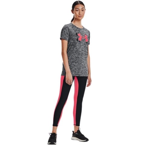 Koszulka damska Under Armour Tech Twist Graphic SSC szara 1366125 001 Koszulka damska Under Armour Tech Twist Graphic SSC szara 1366125 001