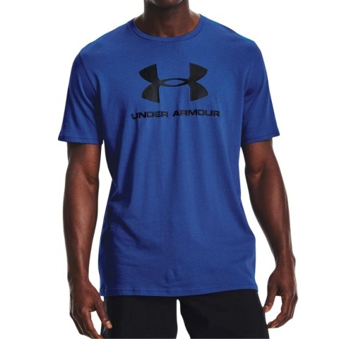 Koszulka męska Under Armour Sportstyle Logo SS niebieska 1329590 432 Koszulka męska Under Armour Sportstyle Logo SS niebieska 1329590 432