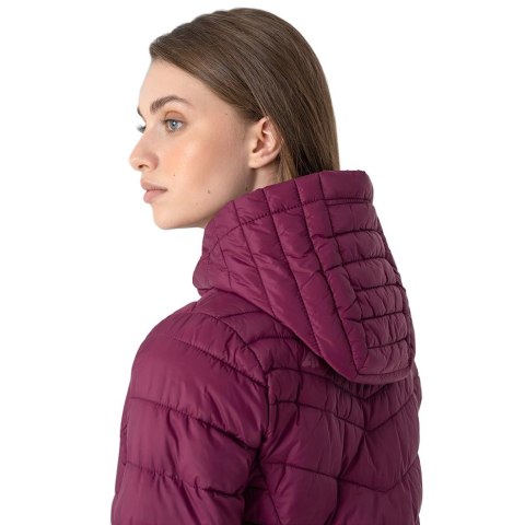 Kurtka damska 4F burgund H4Z21 KUDP003 60S Kurtka damska 4F burgund H4Z21 KUDP003 60S