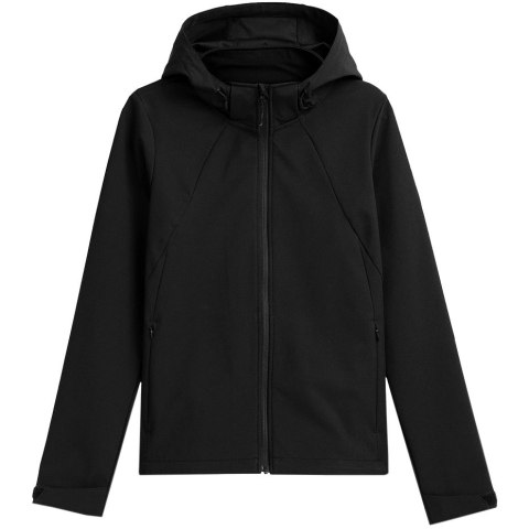 Kurtka damska 4F softshell głęboka czerń H4Z21 SFD002 20S Kurtka damska 4F softshell głęboka czerń H4Z21 SFD002 20S