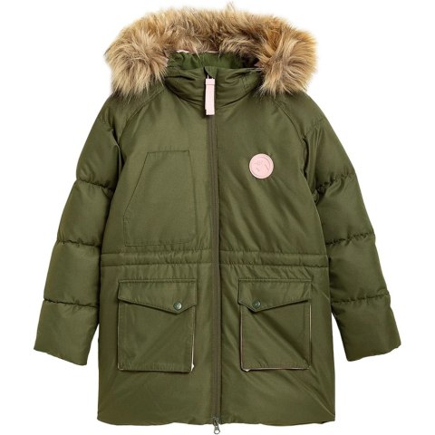 Kurtka dla dziewczynki 4F khaki HJZ21 JKUD001 43S Kurtka dla dziewczynki 4F khaki HJZ21 JKUD001 43S