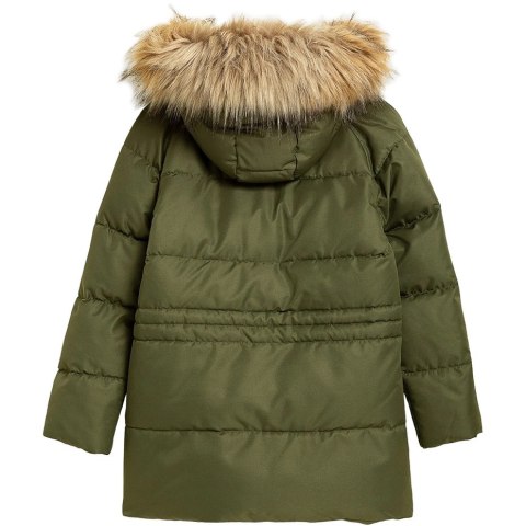 Kurtka dla dziewczynki 4F khaki HJZ21 JKUD001 43S Kurtka dla dziewczynki 4F khaki HJZ21 JKUD001 43S