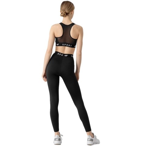 Legginsy damskie 4F głęboka czerń NOSH4 SPDF351 20S Legginsy damskie 4F głęboka czerń NOSH4 SPDF351 20S