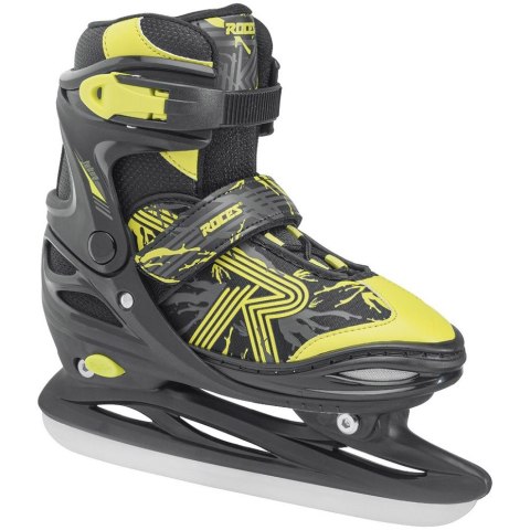Łyżwy Roces Jokey Ice 3.0 Boy czarno-limonkowe 450707 02 Łyżwy Roces Jokey Ice 3.0 Boy czarno-limonkowe 450707 02