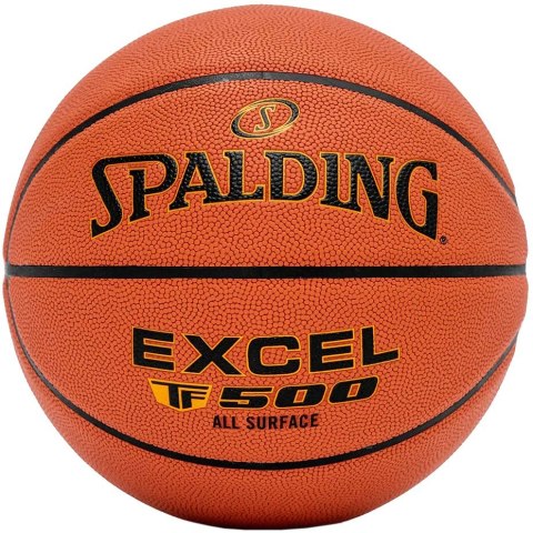 Piłka koszykowa Spalding Excel TF-500 pomarańczowa 76797Z Piłka koszykowa Spalding Excel TF-500 pomarańczowa 76797Z