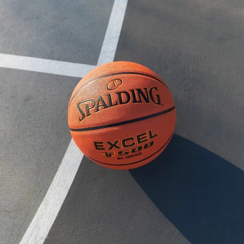 Piłka koszykowa Spalding Excel TF-500 pomarańczowa 76797Z Piłka koszykowa Spalding Excel TF-500 pomarańczowa 76797Z