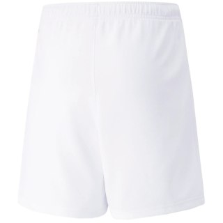 Spodenki dla dzieci Puma teamRISE Short Jr białe 704943 03