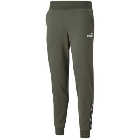 Spodnie damskie Puma power Pants FL cl Grape Lea zielone 589546 44 Spodnie damskie Puma power Pants FL cl Grape Lea zielone 589546 44