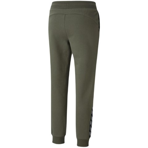 Spodnie damskie Puma power Pants FL cl Grape Lea zielone 589546 44 Spodnie damskie Puma power Pants FL cl Grape Lea zielone 589546 44